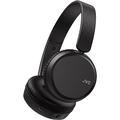 JVC HA-Z37W-B - Bluetooth On-Ear-Kopfhörer, Tiefbass, 3 Klangmodi (Bass/Klar/Normal), 35 Stunden Akkulaufzeit, leicht und faltbares Design, Multi-Point-Funktion, Bluetooth 5.2, (Schwarz)