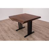 The Table Company Solid Wood End Table Wood in Black | 24 H x 30 W x 30 D in | Wayfair SX4-30-30-2-AC-MC-PL-SE-SM-LE-SQ-ML7