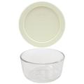 Pyrex (1) 7202 1-Cup Glass Bowl & (1) 7202-PC 1-Cup Lid Glass | 2.25 H x 4 W x 4 D in | Wayfair 5302729, 1137068