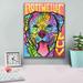 Winston Porter "Rottweiler Luv" By Dean Russo, Giclee Canvas Wall Art, 12"X16" Canvas in Orange | 16 H x 12 W x 0.75 D in | Wayfair