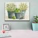 August Grove® Eucalyptus Farmer's Market by Cindy Jacobs - Wrapped Canvas Print Canvas in Gray/Green | 12 H x 16 W x 0.75 D in | Wayfair