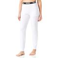 HUGO Women's Sporty Logo Loungewear-Pant, White100, XS