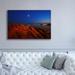 Dovecove La Bocca by Sebastien Lory - Wrapped Canvas Photograph Metal in Blue/Orange/Red | 40 H x 60 W x 1.5 D in | Wayfair