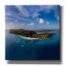 Dovecove "Curieuse Island Seychelles" By Epic Portfolio, Canvas Wall Art Canvas, Solid Wood in Blue/Brown | 18 H x 18 W x 0.75 D in | Wayfair