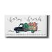 August Grove® Farm Fresh Produce Truck by April Chavez - Wrapped Canvas Print Canvas in Black/Green/White | 20 H x 40 W x 1.5 D in | Wayfair