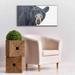 Loon Peak® Black Bear by Diane Fifer - Wrapped Canvas Painting Canvas in Black/White | 20 H x 40 W x 1.5 D in | Wayfair