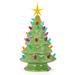 The Holiday Aisle® Christmas Tree That Lights Ups - Inspired Vintage Christmas Tree - Light Up Tree in Green | 11.5 H x 6.5 W x 6.5 D in | Wayfair