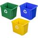 Boite de recyclage Nesta Box 45 litres - Lot de 3