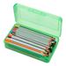 HeroNeo Large Capacity Pencil for Case Transparent Plastic Pencil Box Painting Brush Storage Box Office Supplies Storage Organiz