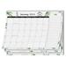 2024-2025 Desk Pad Monthly Calendar - Glued on Top - Beautiful Elegant Design Perfect for Organizing & Planning | Runs from January 2024 - January 2025 (13 Months) | 8.5â€� x 11â€�