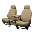 CalTrend Rear 60/40 Split Bench Tweed Seat Covers for 2001-2002 Chevy/Chevy Silverado 2500 HD|Silverado 3500|Silverado 1500 HD - CV180-06TA Beige Insert and Trim