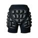 NUOLUX Thickening 2.5CM Roller Skating Hip Pad Ice Skating Hockey Girdles Snowboarding Hip Pad Stretchy Hockey Pants Safety Sports Pants for Adults Kids Black Size L