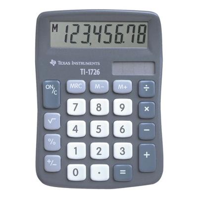 Texas Instruments Taschenrechner »TI-1726« blau, 8.3x2.2x11.4 cm