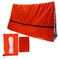 NUOLUX Camping Tent Sun Shade Survival Bag Tent Sleeping Shelter Canopy Foldable Awning Tarp Shelter Emergency Tarp Outdoor