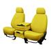 CalTrend Front Highback Buckets Tweed Seat Covers for 2008-2015 Smart Fortwo - MB109-12TA Yellow Insert and Trim