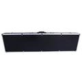 Fithood 135*35*12cm Aluminum New Framed Locking Gun Pistol HandGun Lock Box Hard Storage Carry Case Black