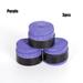 1/2/3pcs High quality Fishing Rod Tapes Outdoor sport Equipment Sports Safety accessories Dry Tennis Racket Racquet Vibration Sweatband Sweat Absorbed Wrap Overgrip Wraps PURPLE 3PCS