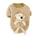 Pet Clothes Dog Clothes Fall And Winter Clothes New Teddy Small Dog Pet Clothes Winte Back Teddy Bear Sweater Pet Clothes Rack Pet Clothes for Small Dogs Girl Pet Clothes for Small Dogs Boy Pet