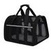 Portable Dog Carry Bags Foldable Cat Carrier Knapsack Shoulder Bag for Hiking Traveling Carrying Travel Kitten Black