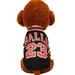 dog clothes pet t-shirt dog vest basketball jersey cool dog summer clothing