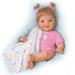 The Ashton - Drake Galleries Down Right Purr-fect Down Syndrome Awareness Lifelike So Truly RealÂ® Baby Girl Doll Weighted Fully Poseable with Soft RealTouchÂ® Vinyl Skin by Artist Ping Lau 16 -Inches