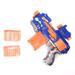 7014A Kids Battery Operated Soft Bullet Gun 12PCS/CTN Blue with Orange