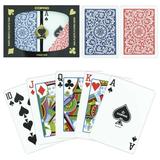 [Pack of 2] - Copag 1546 Poker Red/Blue Jumbo