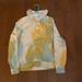 Adidas Shirts | Men’s Medium Adidas Tye Dye Hoodie | Color: Blue/Yellow | Size: M