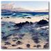 Courtside Market WEB-NI193-30x30 30 x 30 in. Rocky SeascapeII Gallery-Wrapped Canvas Wall Art