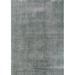 Ahgly Company Indoor Rectangle Mid-Century Modern Gray Oriental Area Rugs 5 x 8