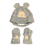 Disney Accessories | Disney Blue Mickey Mouse Beanie & Mittens Set | Color: Blue | Size: Osbb