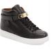 Coach Shoes | Coach Richmond Swagger Hi Top Wedge In Soft Nappa Leather -Sz 8 | Color: Black | Size: 8