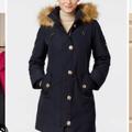 Michael Kors Jackets & Coats | Michael Michael Kors Premium Heavy Down Coat Navy Blue Hooded Faux Fur Trim | Color: Blue/Gold | Size: L