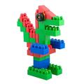 Miniland 32338 Blocks Super Characters 96 Pieces, Multi-Color