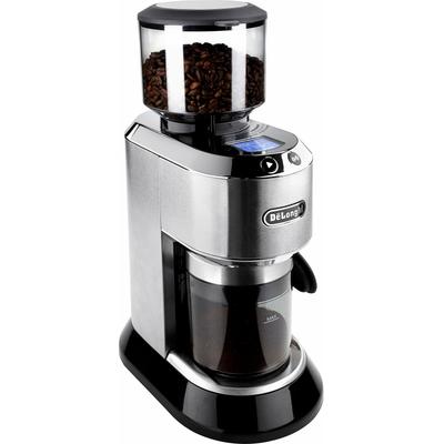 DE'LONGHI Kaffeemühle "Dedica KG521.M" Kaffeemühlen inkl. Siebträgeradapter silberfarben (aluminium)