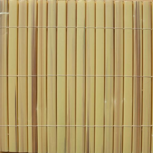 WINDHAGER Sichtschutzzaunmatten Zaunelemente aus UV- und witterungsbeständigem PVC, L: 3 m Gr. H/L: 100 cm x 3 m, beige (natur)