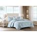 Harbor House Seaside 4 Piece Cotton Reversible Embroidered Quilt Set Cotton Percale in Blue | Wayfair HH13-1547