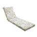 Pillow Perfect Delray Natural Chaise Lounge Cushion 80x23x3 - 80 X 23 X 3