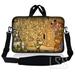 LSS 15-15.6 inch Laptop Sleeve Bag Compatible with Acer Dell HP Sony MacBook Carrying Case Pouch w/ Handle & Adjustable Strap - Klimt Tree of Life