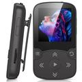 AGPTEK MP3 Player with Clip Bluetooth A65X 32GB Black