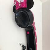 Disney Headphones | Disney Minnie Phone Ear Piece | Color: Black/Pink | Size: Os