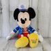 Disney Toys | Large Sailor Mickey Mouse Macy's Holiday 2009 Stuffed Animal Plush | Color: Black/Red | Size: Osg