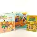 Disney Other | Disney, Sesame Street, & Flintstones Books (3pack) | Color: Blue/Orange | Size: Osbb