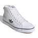 Adidas Shoes | Adidas White Sneakers High Tops Sneakers Adidas Original Classic Logo Shoe New | Color: White | Size: 8.5