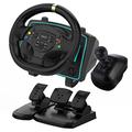 DOYO Gaming Steering Wheel, 1080° Driving Force Racing Wheel with Pedals and Shifter, Steering Wheel for PC, Xbox One, Xbox Series X, Xbox 360, PS4, PS3, PS5, Nintendo Switch, Android