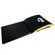 CCLIFE Abdominal Trainer Mat Abmat Sit Up Ab Matte Bauchmatte Fitnessmatte für Bauchtrainer AbMatte AbMatt Ab Crunch Bauchtraining, Schwarz:Gelb mit Sitzkissen