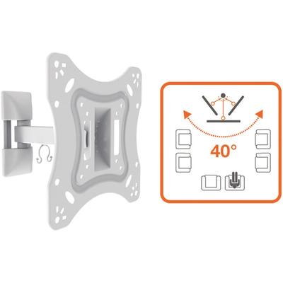Wandhalterung mit regalarm für 28/42' tv weiss -451059 Image