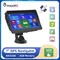 Podofo voiture GPS Navigation 7 pouces écran tactile GPS navigateur camion parasol Sat Nav 256M Europe carte GPS navigateurs