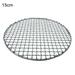 FANJIE Round Stainless Steel BBQ Mesh Non-Stick Korean BBQ Mesh Bacon BBQ Tool