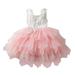 Little Girl Tutu Dress Tulle Lace Flower Girls Wedding Party Dresses